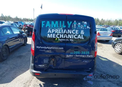 2019 Ford Transit Connect Xl z USA, uszkodzony, nr VIN NM0LS7E28K1426636